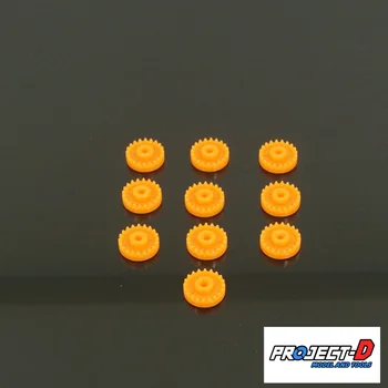 гоночный автомобиль Project D mini 4wd G2 gears оранжевый для шасси SFM sxx FMA 10шт