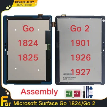 ЖК-Дисплей Для Microsoft Surface Go 1824 1825 Go 2 1901 1926 1927 ЖК-Дисплей С Сенсорным Экраном Дигитайзер Полная Сборка
