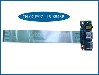 Оригинальный AAL10 LS-B843P для ноутбука Dell Vostro 3558 Inspiron 5558 USB Аудиоплата с кабелем CJY97 Полностью Протестирована Бесплатная доставка