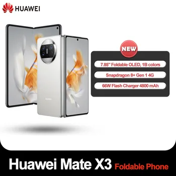 Смартфон Huawei Mate X3 HarmonyOS 3.1 со Сложенным Экраном Snapdragon 8 + Gen1 Octa core 50MP С тремя OIS-камерами NFC OTA 4800 мАч 66 Вт