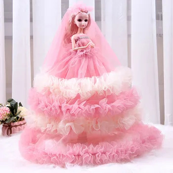 Кукла-принцесса Запутанная кукла Набор Кукла Девочка Игрушка Креативный подарок 45 см