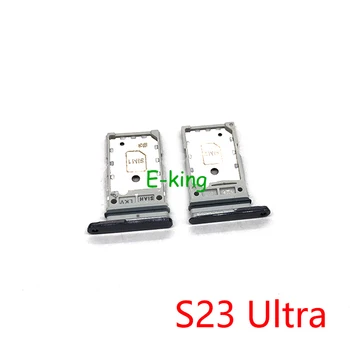 Для Samsung Galaxy S23/S23 Plus/S23 Ultra Слот для sim-карты, держатель лотка, гнездо для чтения sim-карт, разъем для чтения sim-карт
