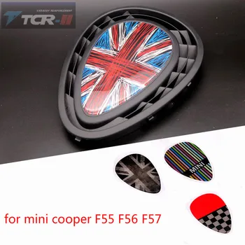 Наклейки для модификации интерьера Mini Cooper F55 F56 F57 14-2017 Стайлинг автомобилей Центральная розетка приборной панели автомобиля Автомобильные наклейки