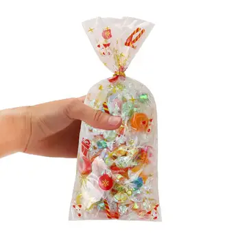 1 Комплект Рождественских подарков, сумка с Мультяшным Рисунком, Износостойкая Декоративная сумка для выпечки печенья 
 Праздничный декор, сумка для конфет для детей