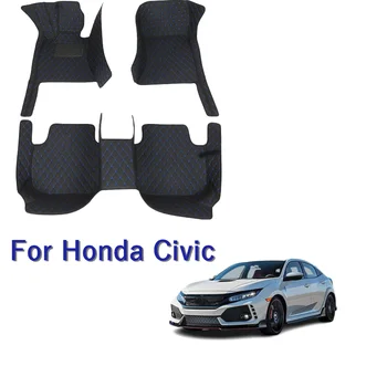 Автомобильные коврики для Honda Civic 2022 2023, Ковры для укладки, Аксессуары для защиты, Коврики, Подставка для ног, Автозапчасти