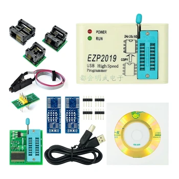 Новый EZP2019 EZP2020 Высокоскоростной USB SPI программатор Лучше, чем EZP2013 EZP2010 2011поддержка 24 25 26 93 EEPROM 25 Flash Bios